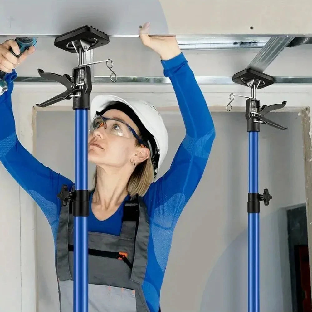 Adjustable Telescopic Support Rod for Drywall, Cabinets & Door Installation