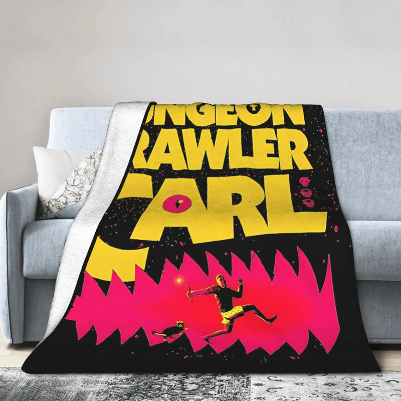 Dungeon Crawler Carl Plush Throw Blanket