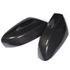 Glossy black carbon fiber side mirror covers for Maserati Ghibli or Quattroporte cars