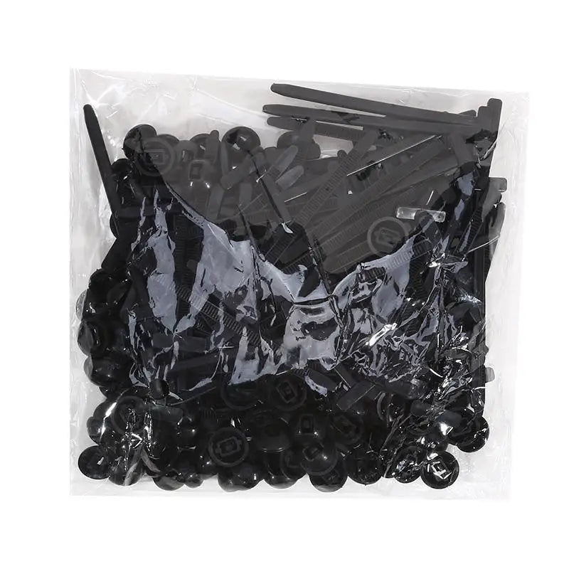 Self-Locking Nylon Cable Tie Buckles for Auto Panels