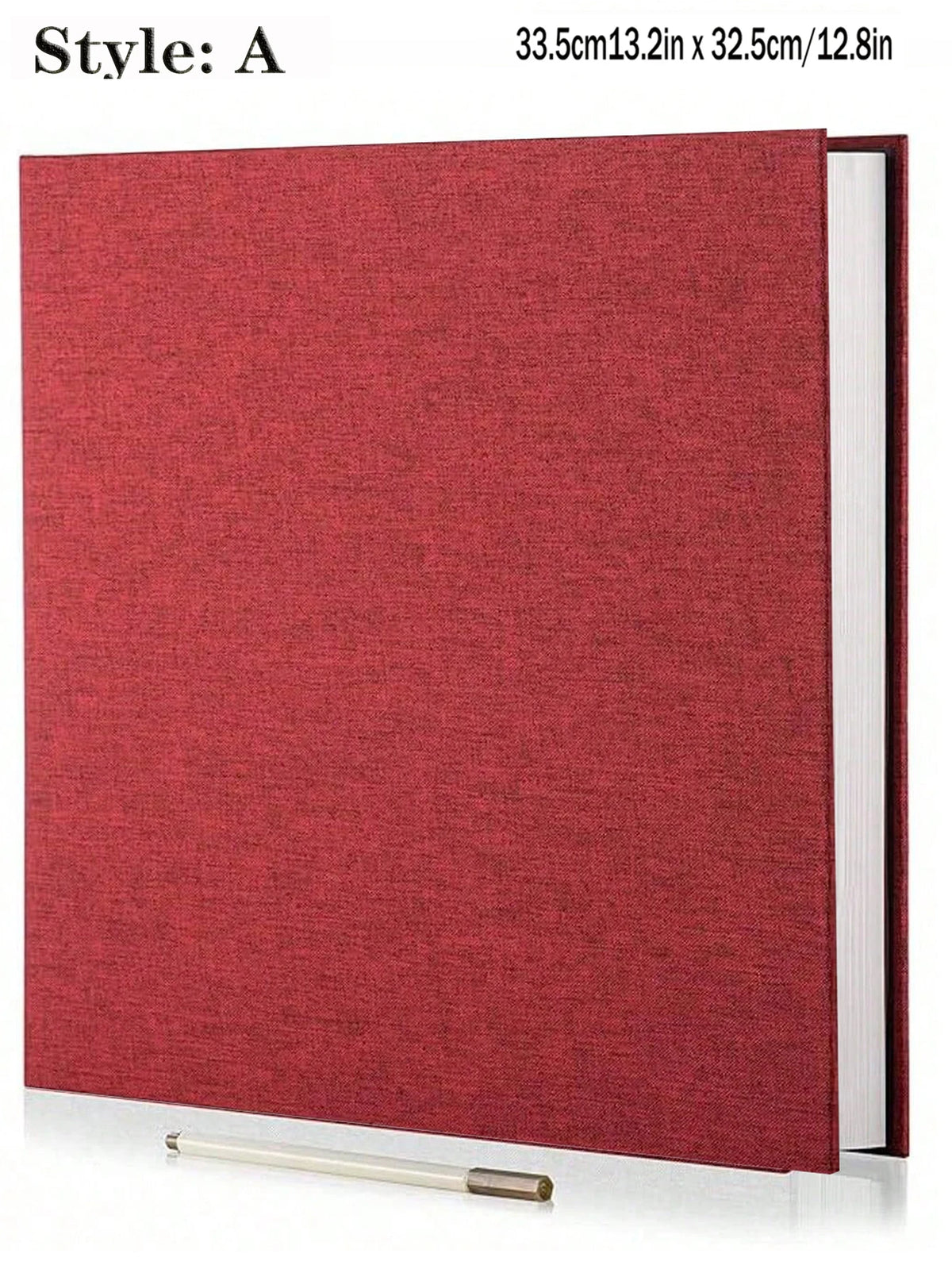 Linen Self-Adhesive Photo Album for Scrapbooking and DIY