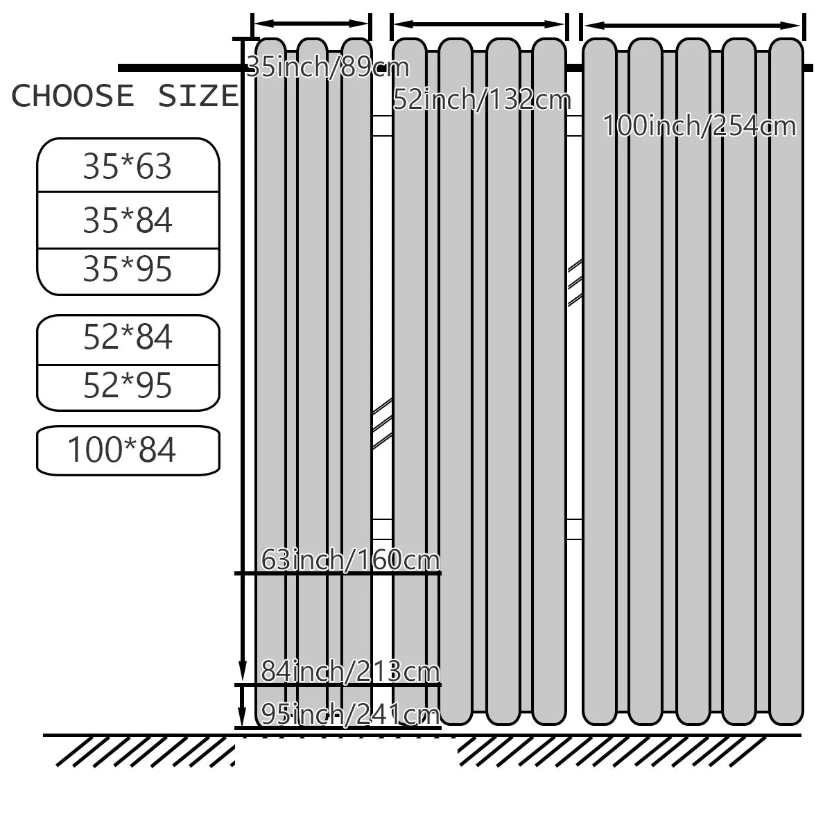 Blackout Curtains with Grommets – Thermal Insulated & Noise Reducing