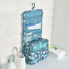 Floral Print Waterproof Hanging Travel Toiletry Bag