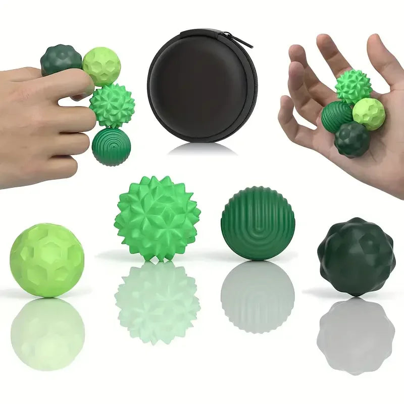 Silicone Magnetic Fidget Balls for Stress Relief and Focus
