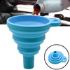 Collapsible Silicone Funnel for Engine Oil and Washer Fluid