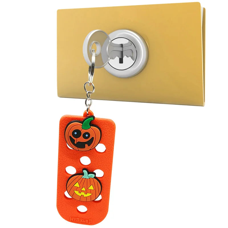 Silicone Shoe Charm Holder Keychain Board