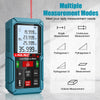 Laser Distance Meter with Backlit Display and 150m Range