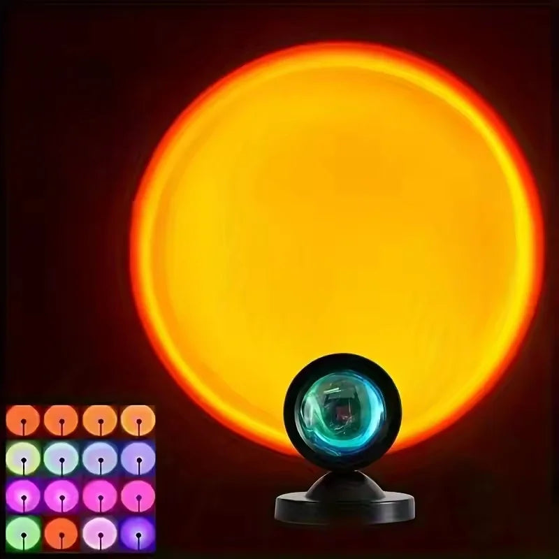 Sunset Projection Night Light with Remote