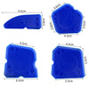 5-Piece Silicone Caulking Tool Kit with Scraper and Spreader