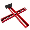 Adjustable Aluminum Cabinet Handle Jig with Drill Guide