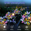 Solarbetriebene LED-Schmetterlings-Gartenlampen