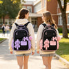 Cute 3-Piece Backpack Set for Girls with Lunch Bag & Pencil Case