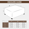 Stretchable Jacquard Footrest Ottoman Cover