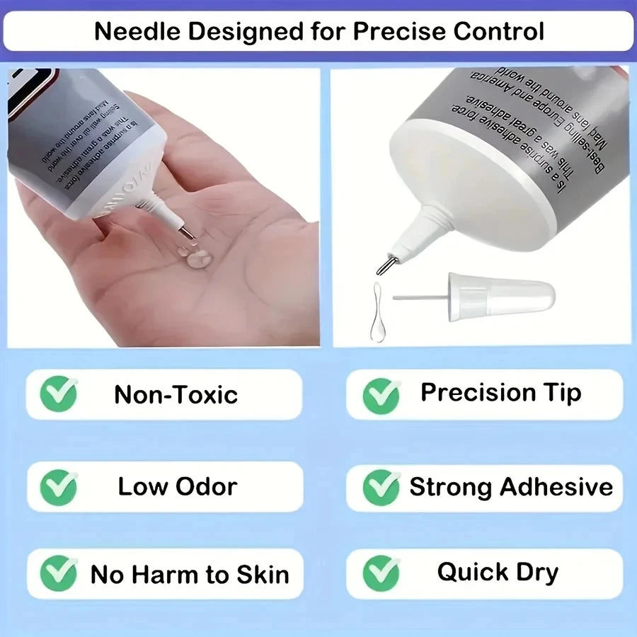 B6000 Multi-Purpose Clear Adhesive with Precision Applicator
