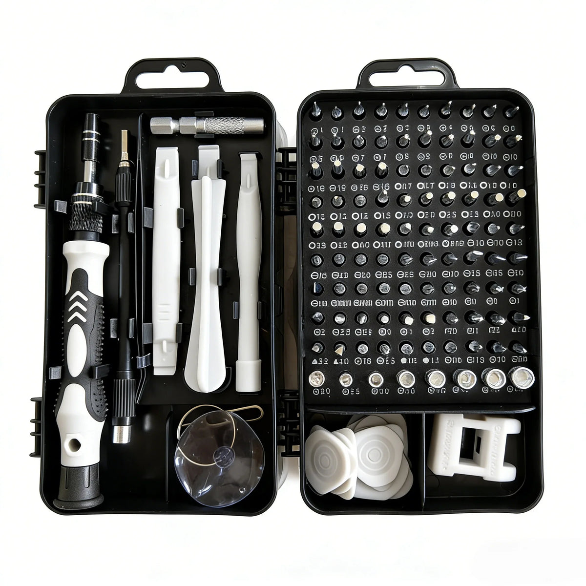 Precision Screwdriver Kit with 115 Interchangeable Bits