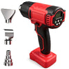 Cordless Heat Gun with Adjustable Temperature and LCD Display