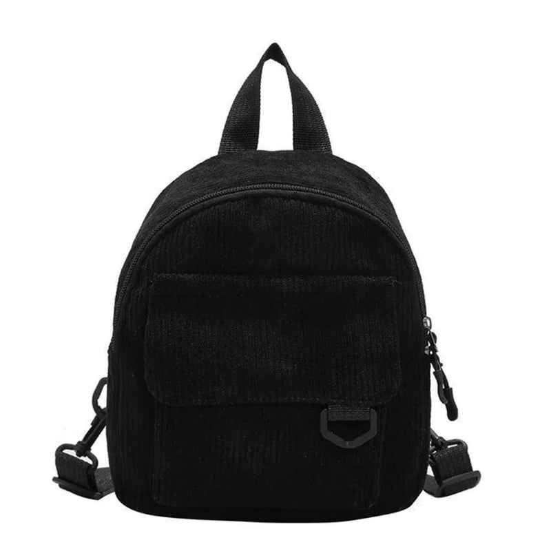 Mini Corduroy Backpack