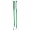 A set of 20 large eye tapestry needles with curved tips for knitting and sewing, shown vertically.