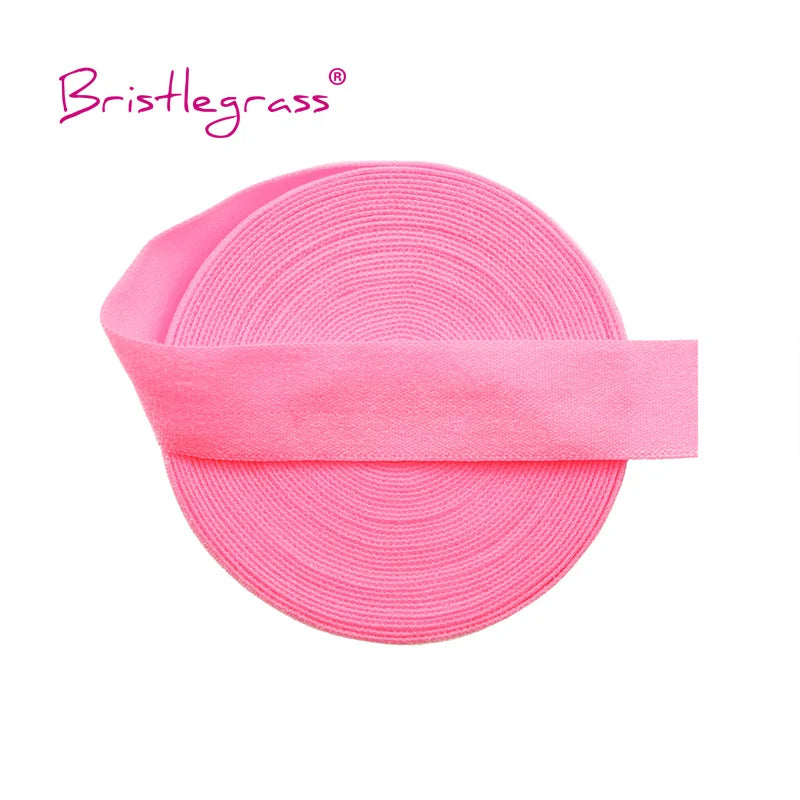 Premium Fold Over Elastic Band for Sewing, Hair Ties & DIY Crafts