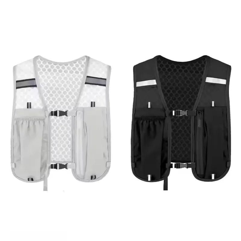 Featherlight Hydration Vest with Reflective Trim and Phone Pocket
