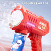 Automatic Bubble Blower Gun with Rocket Launcher