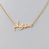 Personalized Arabic Name Necklace in Stainless Steel