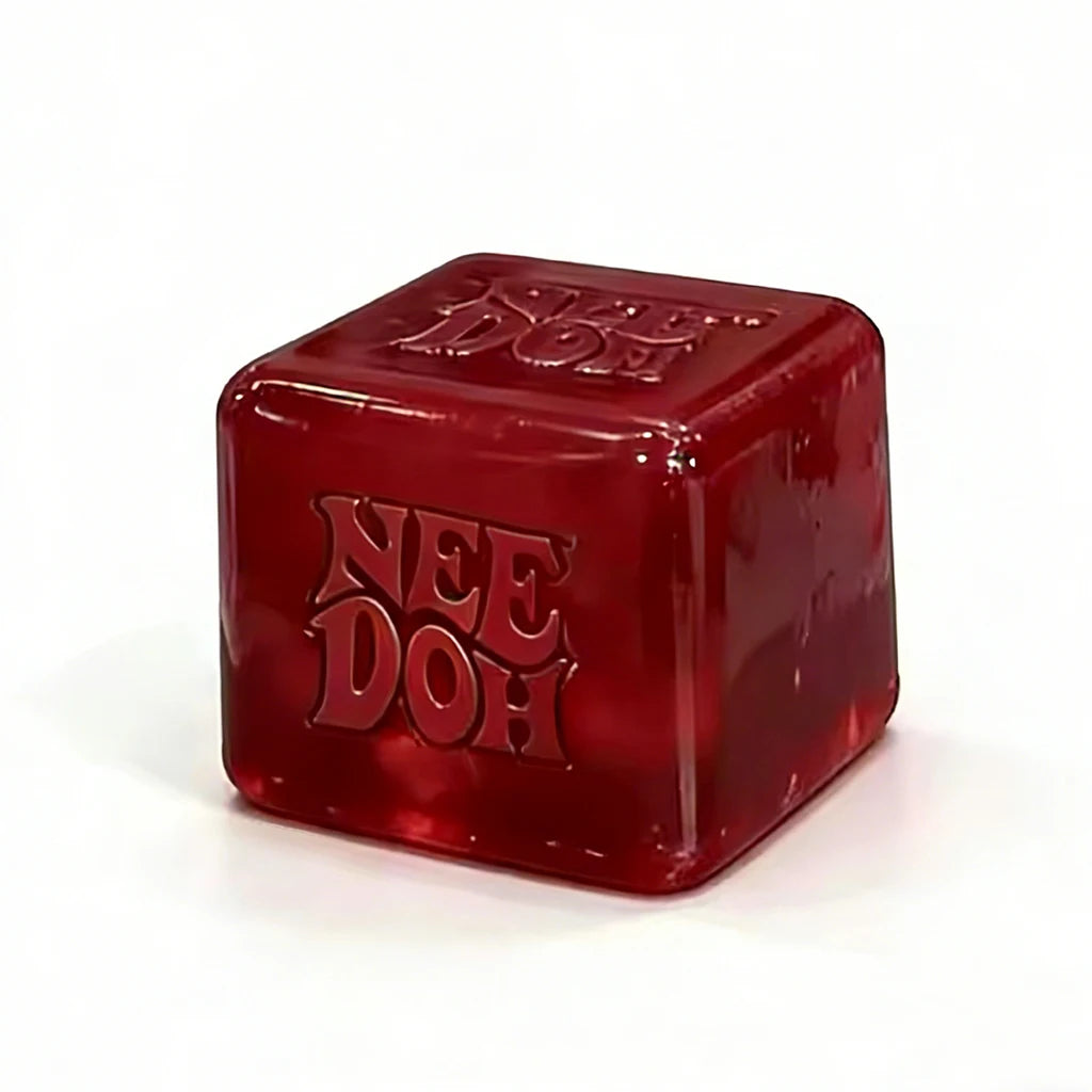 Cube Anti-Stress Squishy Fidget Toy Translucide
