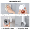 Wall-Mounted Electric Toothbrush Holder