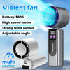 Foldable Turbo Fan with 200 Speed Settings