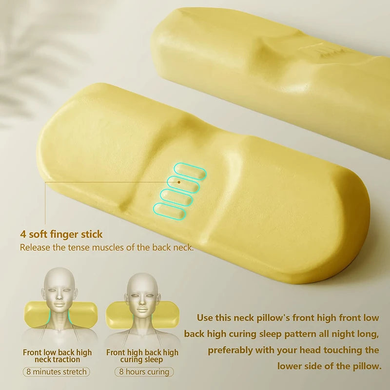 Almohada Cervical de Espuma Viscoelástica Ergonómica
