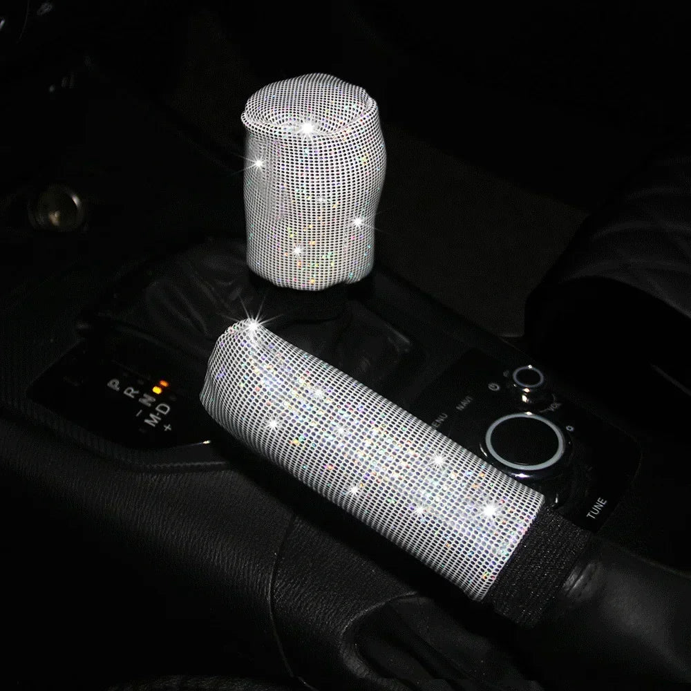 Crystal Diamond Car Steering Wheel Cover