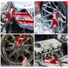 Plush Wheel Cleaning Brush Set for Cars and Motorcycles