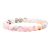 Armband aus Natursteinperlen