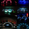 A collection of various automotive instrument panel bulbs and gauges for LED conversion.