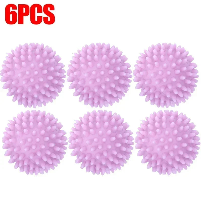 Reusable Anti-Tangle Laundry Balls for Washer & Dryer