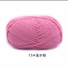 Pink 75# yarn skein for knitting and crochet