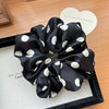 Oversized Leopard Print Scrunchie