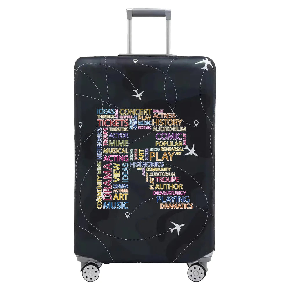 Stretch Fabric Luggage Cover for Suitcases (18-32 Inch)