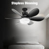 Modern LED Ceiling Fan Light with Remote Control