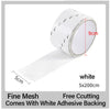 Self-Adhesive Window Screen Repair Patch - Waterproof Mesh Tape for Holes & Insect Prevention