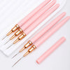 Kit de pinceaux professionnel pour l'art du nail art (5-en-1)
