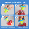 Musical Light-Up Spinning Top with Launcher