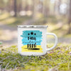 Mug de Camping en Émail « Meilleurs Parents »