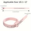 Ring Sizer with Magnifying Glass for Accurate Measurement