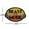 No Pain No Gain Tactical Embroidered Patch with Hook Backing