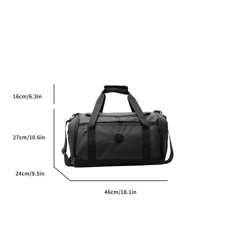 Wasserdichte Gymnastik-Tasche mit Schuhfach