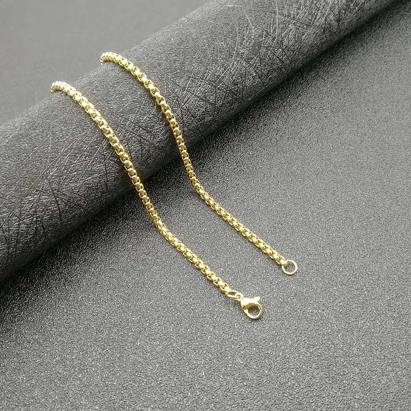 Collar con Colgante de Máscara de Soldador en Acero Inoxidable