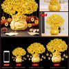 Golden Citrine Crystal Money Tree – Feng Shui Wealth Charm