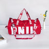 Versatile Printed Nylon Crossbody Travel Bag