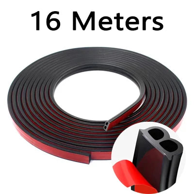 Universal EPDM Car Door Weatherstrip Seal